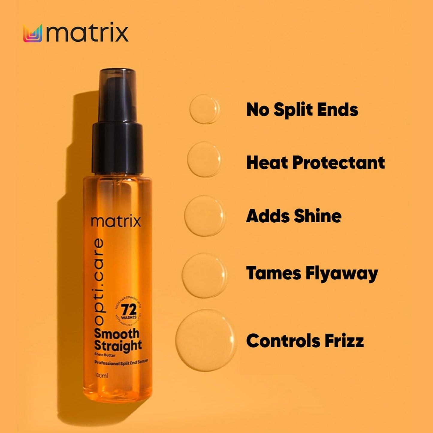 MATRIX Opti.Care Smooth Straight Professional Serum 100ml
