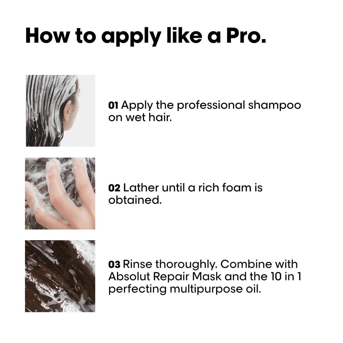 L'Oréal Professionnel Absolut Repair Shampoo Damaged Hair - 300ml