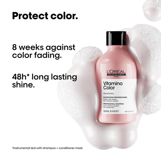 L'Oreal Professionnel Vitamino Color Shampoo for Color Protection With Resveratrol (300ml) Click Beauty