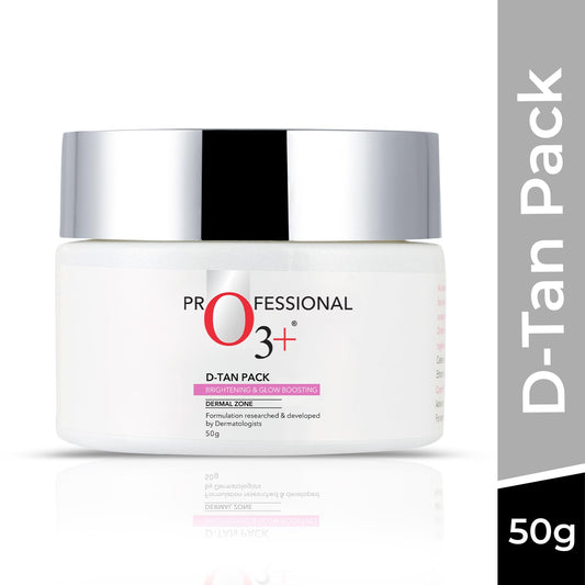 O3+ D-TAN Pack for Instant Tan Removal & Sun Damage Protection Infused with Mint and Eucalyptus Oil Ideal for All Skin Types Click Beauty