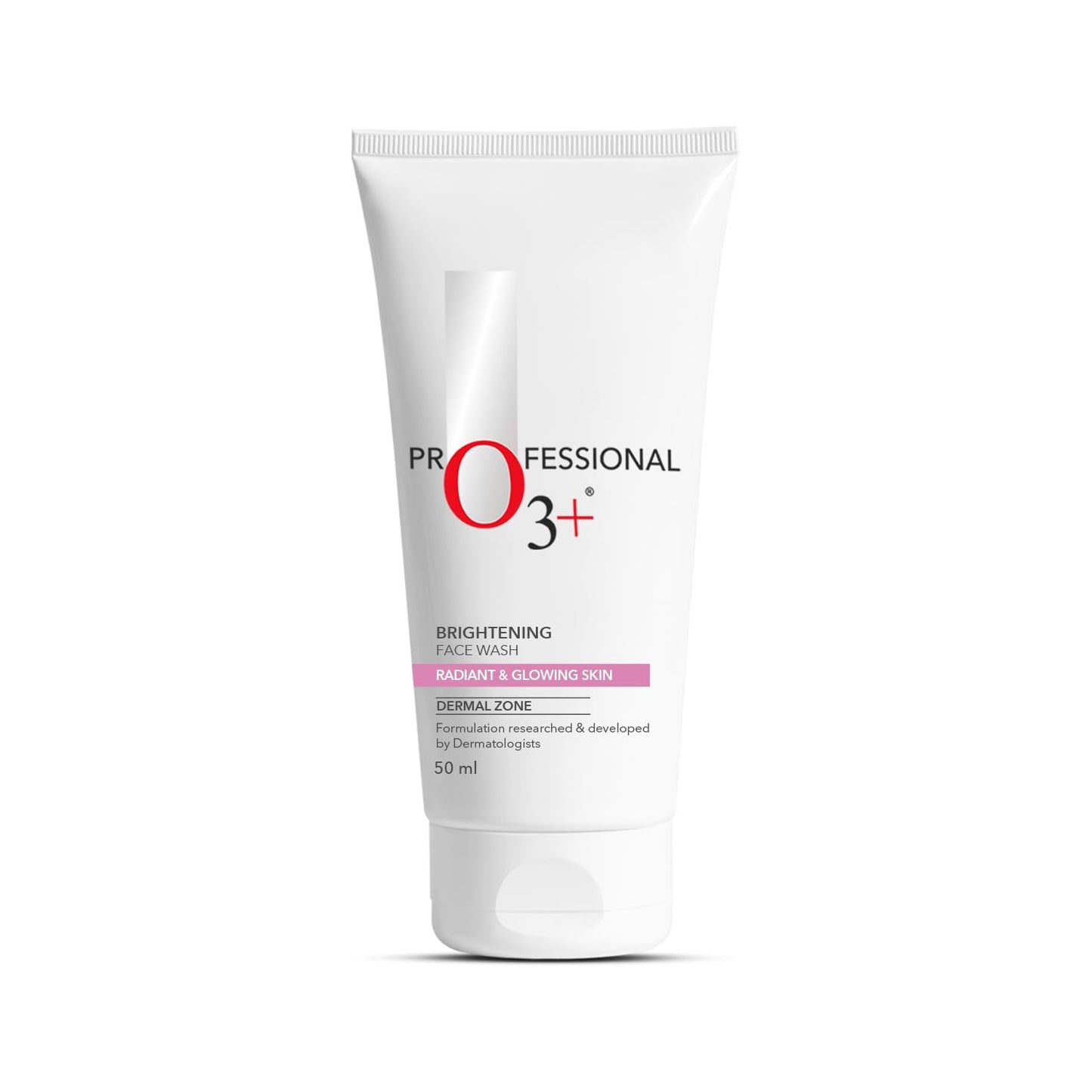 O3 brightening and whitening face wash