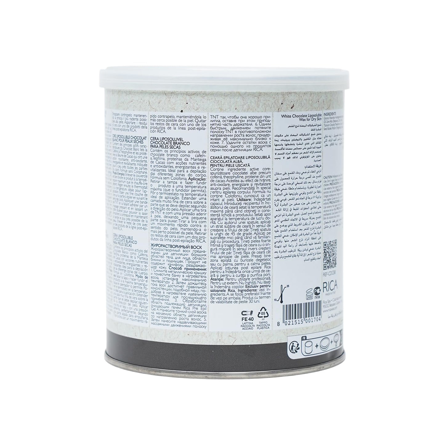 RICA White Chocolate Wax 800g