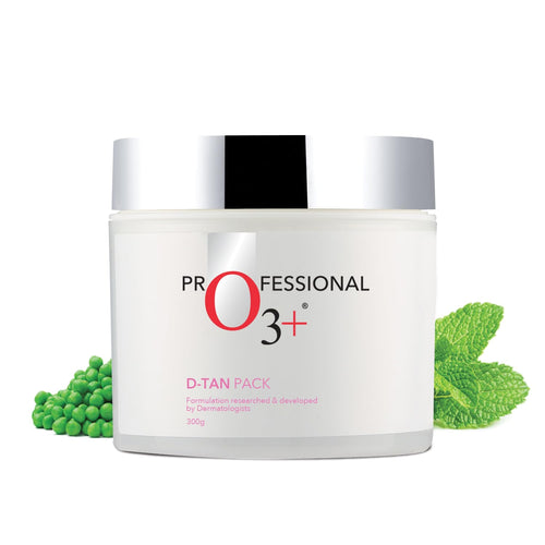 O3+ D-TAN Professional Face Pack for Instant Tan Removal (300g)