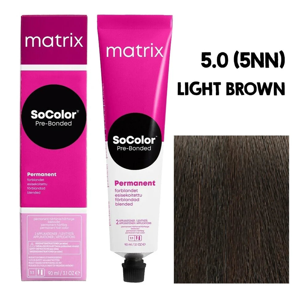 Matrix SOCOLOR 5.0 5NN (Light Brown) Click Beauty