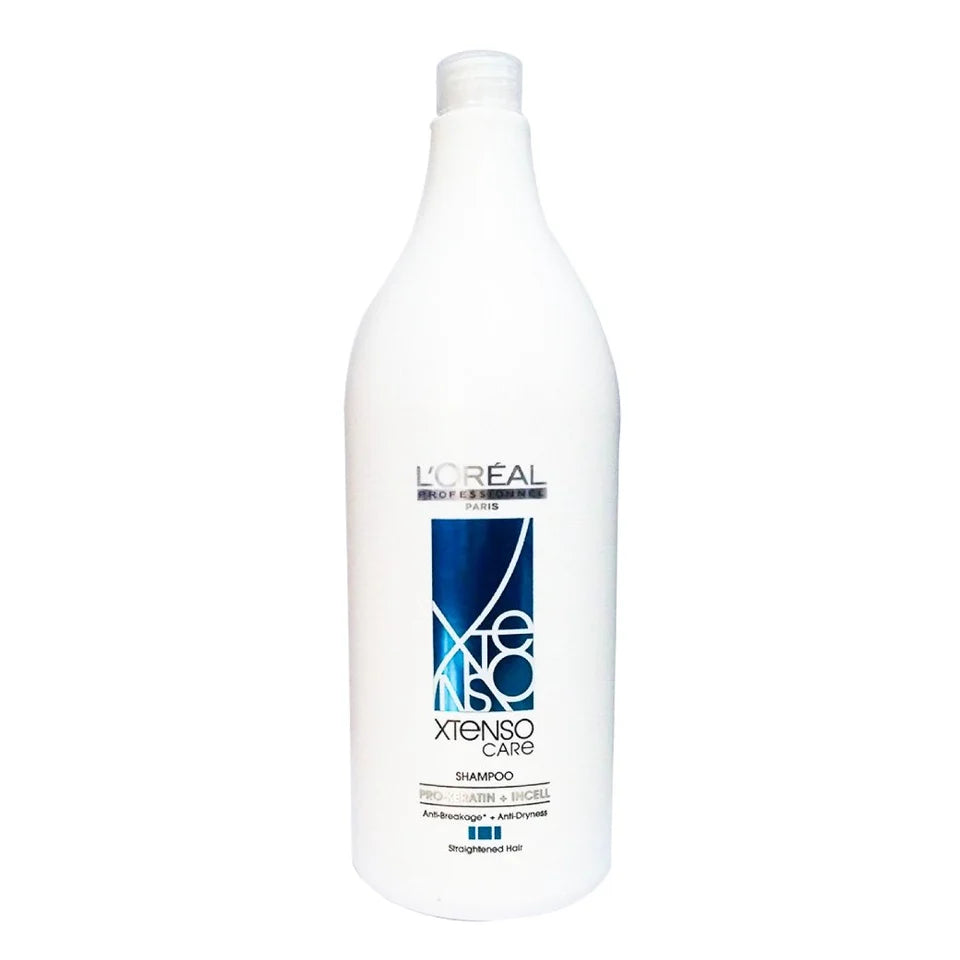 L'Oreal Professionnel XTenso Care Shampoo For Smooth, Manageable Hair 1.5L (1500ml) Click Beauty