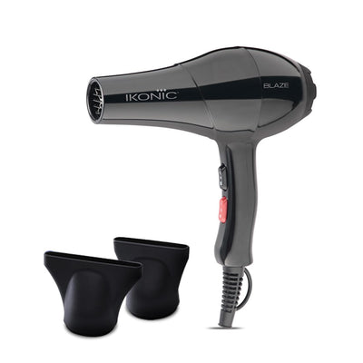 Ikonic Dryer Blaze Black 1800w