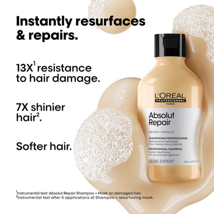 L'Oréal Professionnel Absolut Repair Shampoo Damaged Hair - 300ml