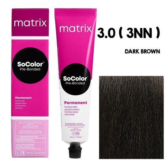 Matrix SOCOLOR 3.0 3NN (Dark Brown) Click Beauty