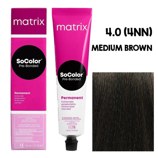 Matrix SOCOLOR 4.0 4NN (Medium Brown) Click Beauty