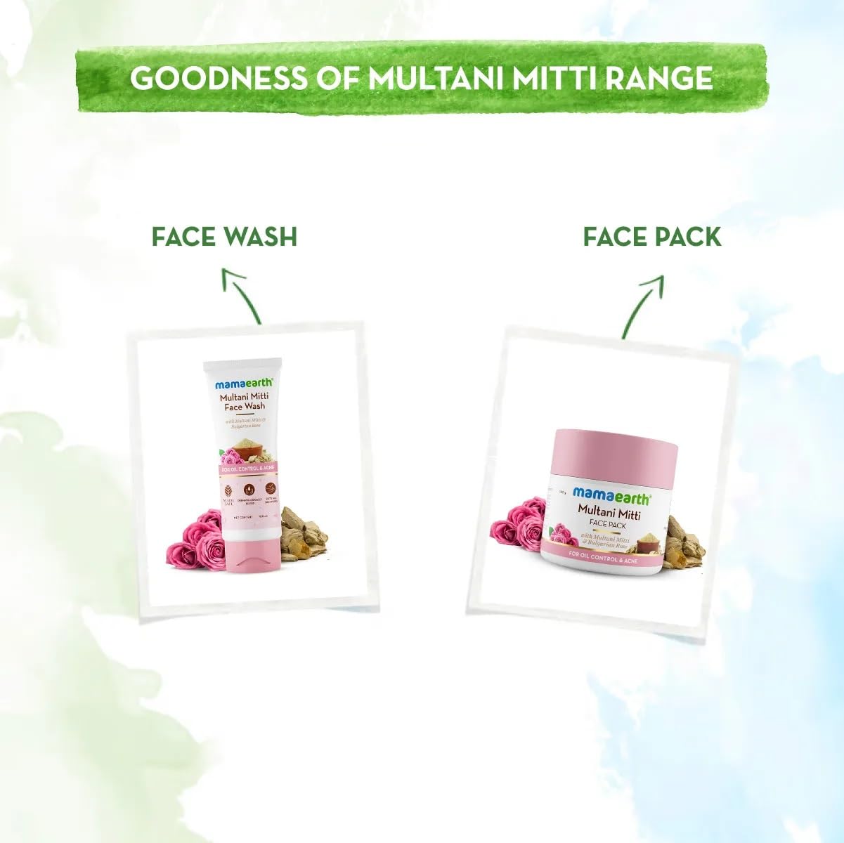 Mamaearth Multani Mitti Face Wash 100g