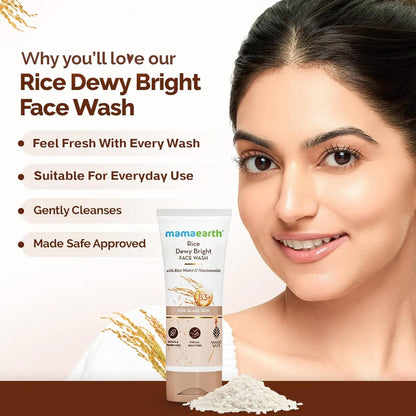Brightening Face Cleanser with Rice Water