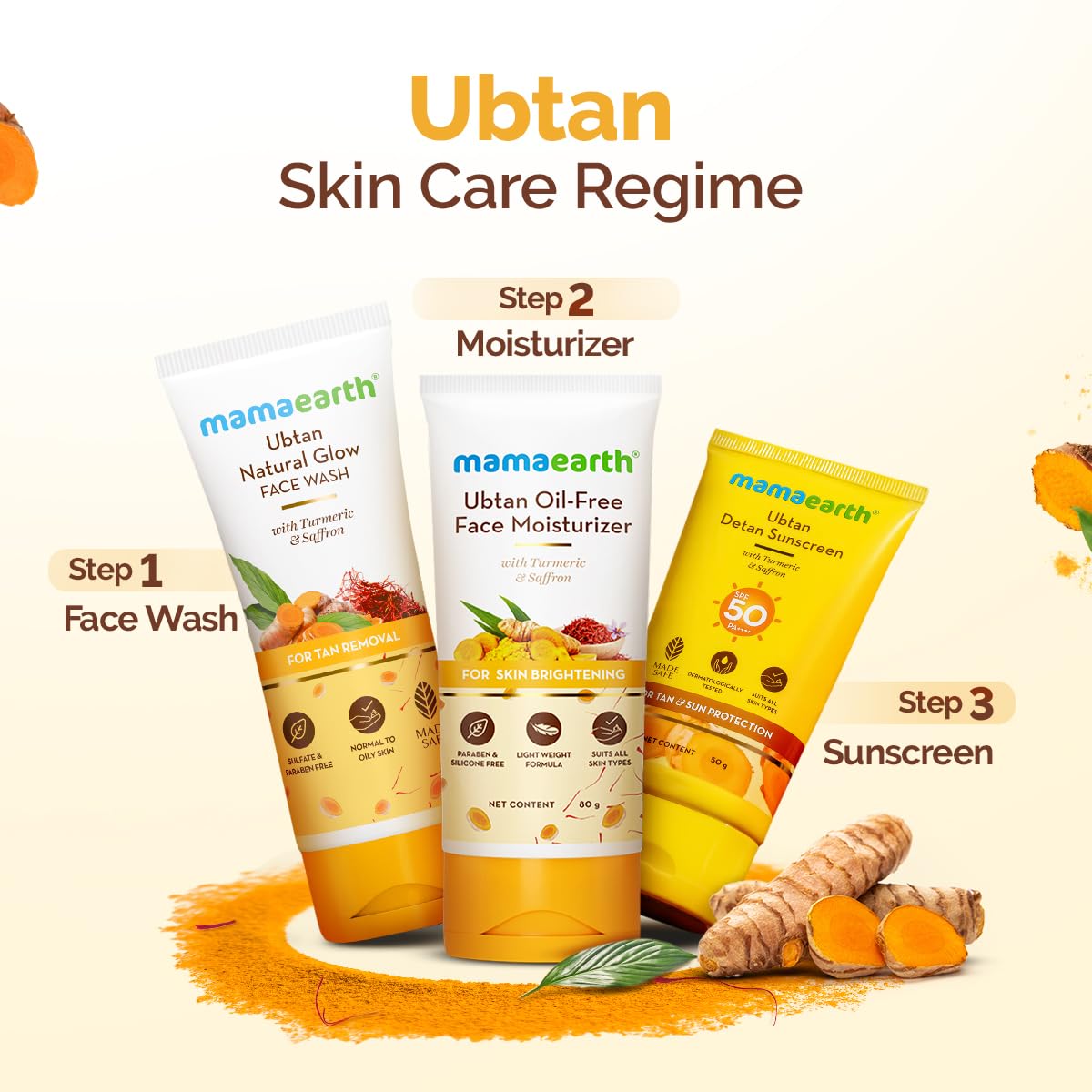 Brightening Face Wash with Turmeric