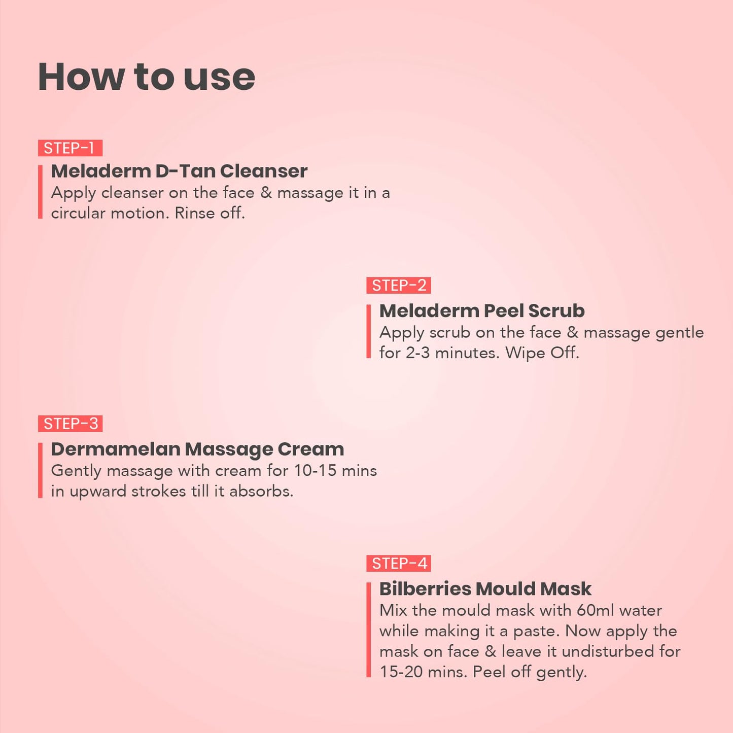 Detan facial kit for all skin types