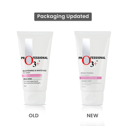 O3+ Brightening Face Wash