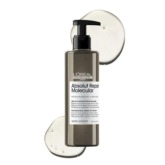 L'Oréal Professionnel Absolut Repair Molecular Deep Repairing Hair Rinse-Off Serum For Damaged Hair (250ml) Click Beauty