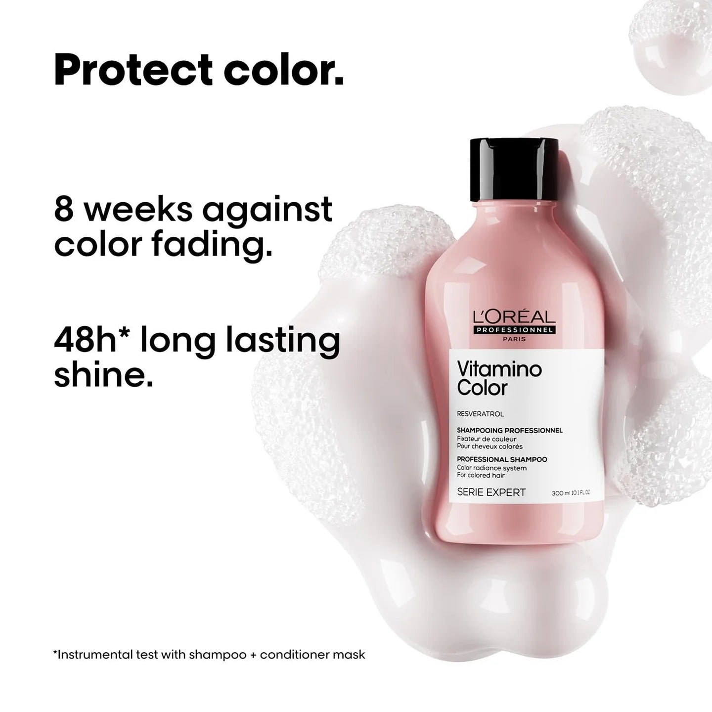 L'Oreal Professionnel Vitamino Color Shampoo for Color Protection With Resveratrol (300ml) Click Beauty