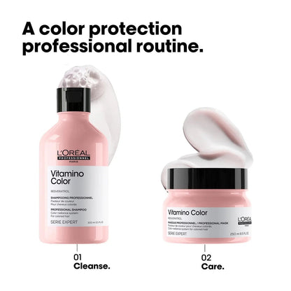 L'Oreal Professionnel Vitamino Color Shampoo for Color Protection With Resveratrol (300ml) Click Beauty