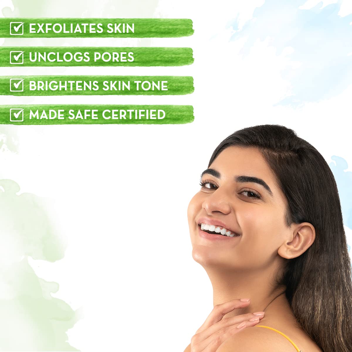 Mamaearth Rice Face Scrub 100g for glowing skin