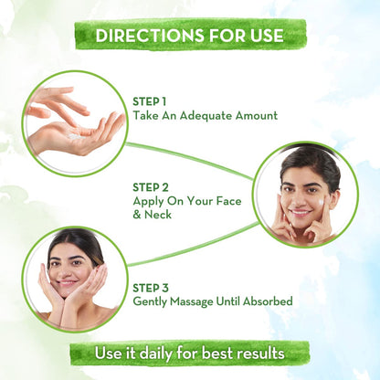 Mamaearth Vitamin C Daily Glow Face Cream – Brightening Moisturizer for Glowing Skin (80g)
How To Use