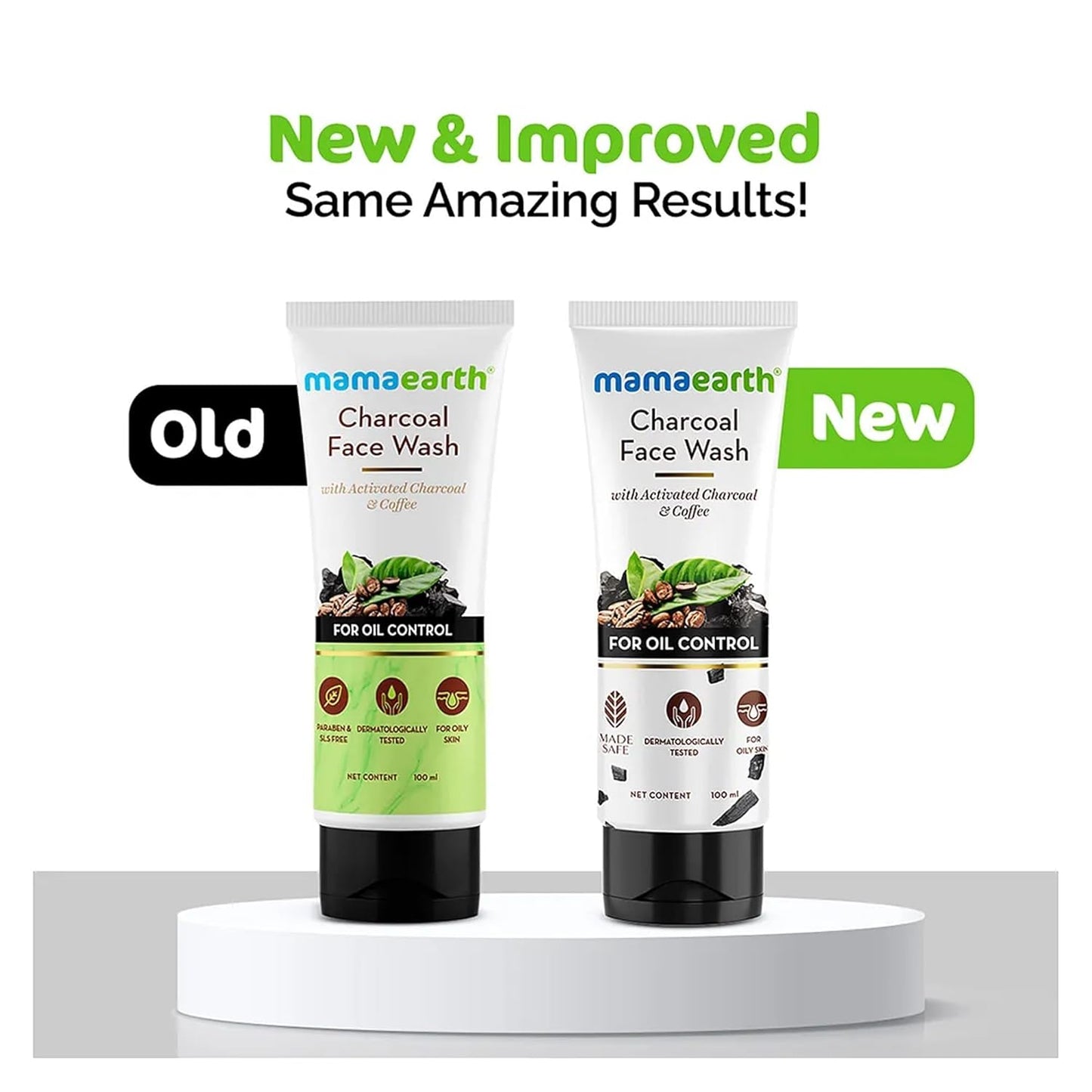 Mamaearth activated charcoal face wash for men and women removes dirt oil and pollution
