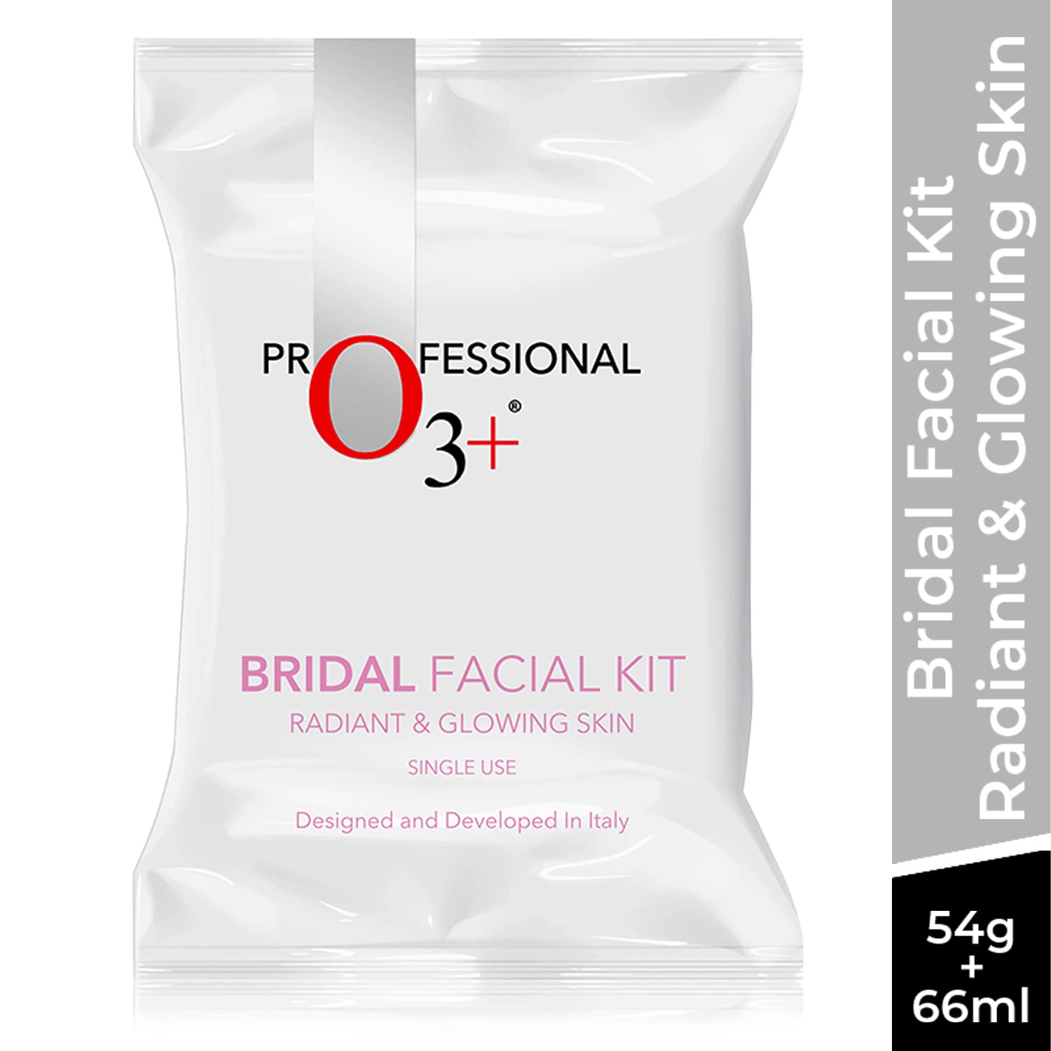 O3+ Bridal Facial Kit for Radiant & Glowing Skin with Hyaluronic Acid, Glycolic Acid and Niacinamide - Ideal for All Skin Types