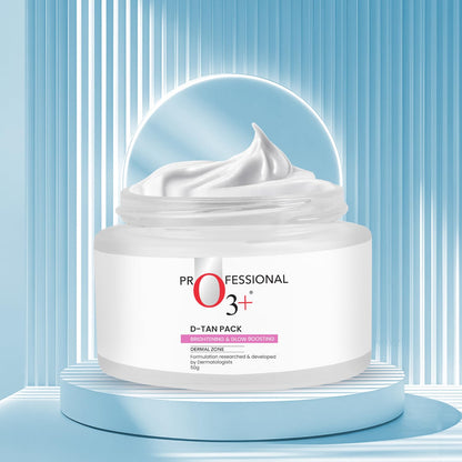 O3+ D-TAN Pack for Instant Tan Removal & Sun Damage Protection Infused with Mint and Eucalyptus Oil Ideal for All Skin Types Click Beauty