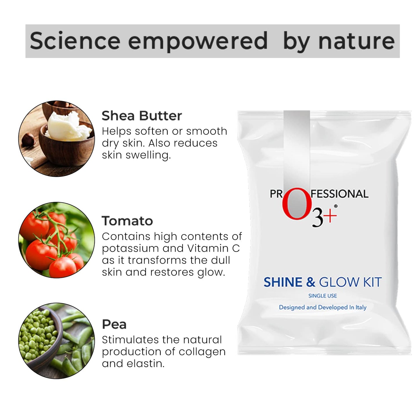 O3+ Shine & Glow Mono Dose Kit for Brightening & Even Skin Tone (38g) | Benefit