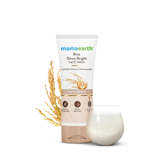 Rice Water Face Wash for Glowing Skin