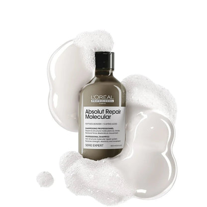 L'Oreal Professionnel Absolut Repair Molecular Sulfate-Free Deep Repair Shampoo For Very Damaged Hair (300ml) Click Beauty