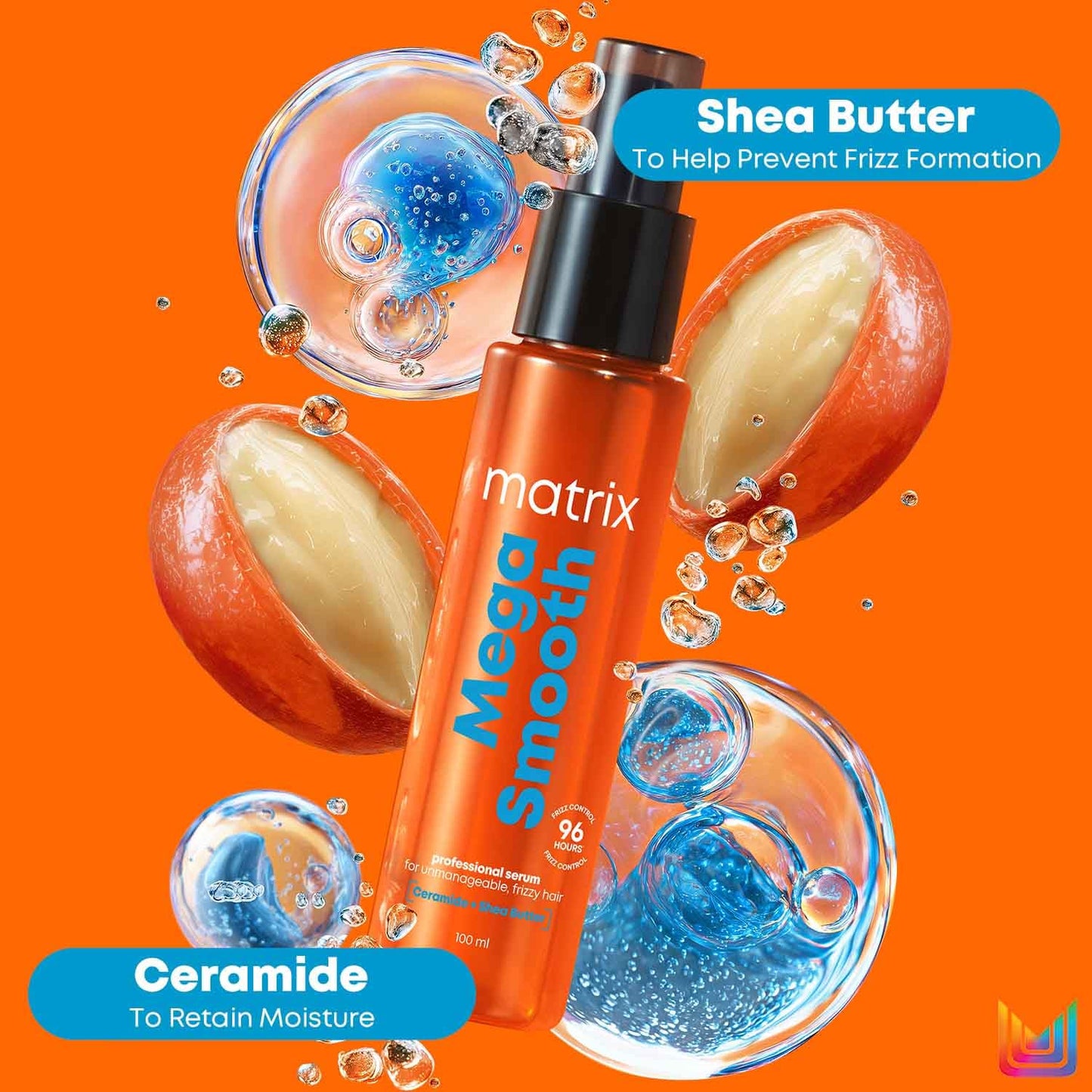 ceramide hair serum for smooth hair