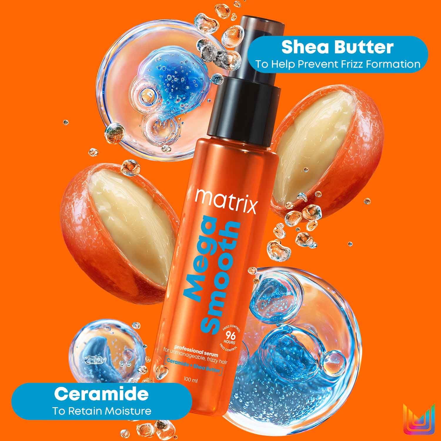ceramide hair serum for smooth hair