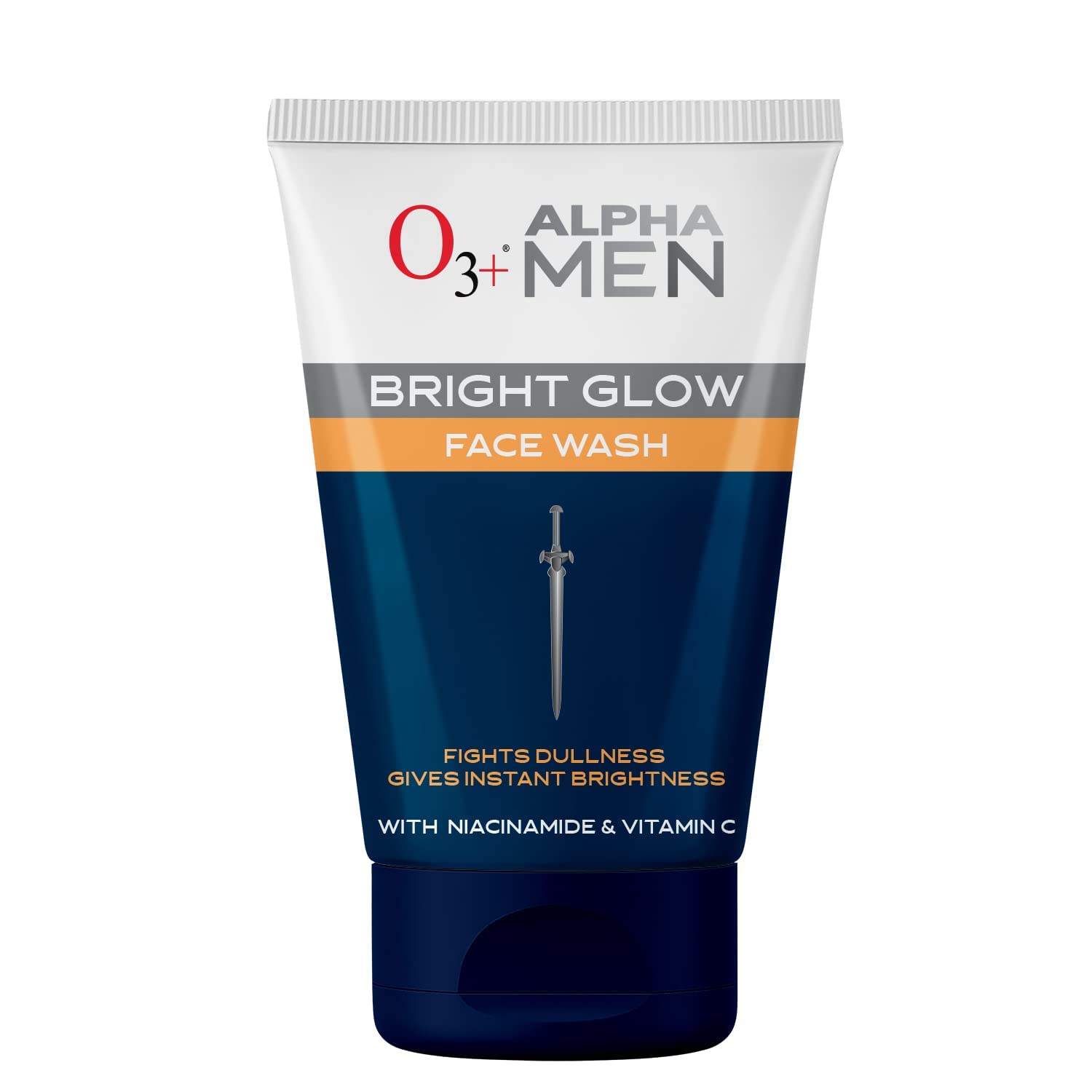 O3+ ALPHA MEN Bright Glow Face Wash 100g Click Beauty
