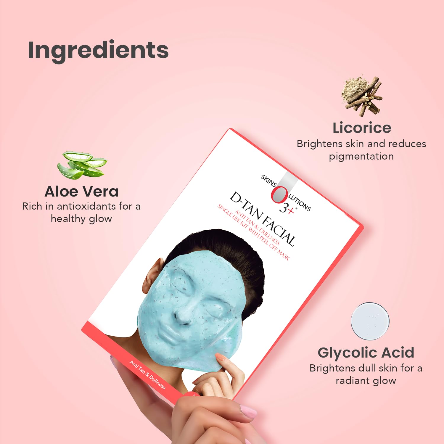 facial kit for glowing skin