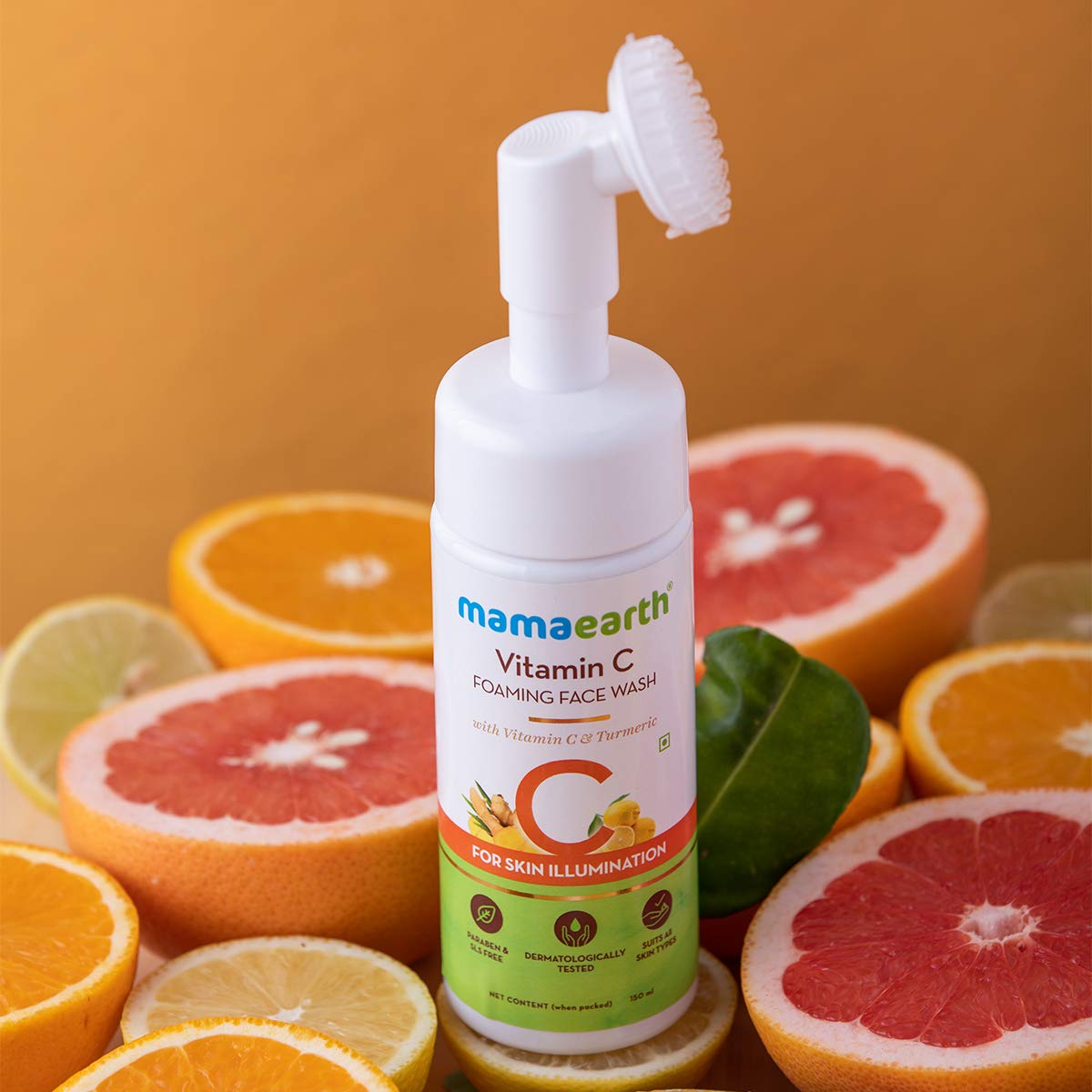 foaming face wash for glowing skin