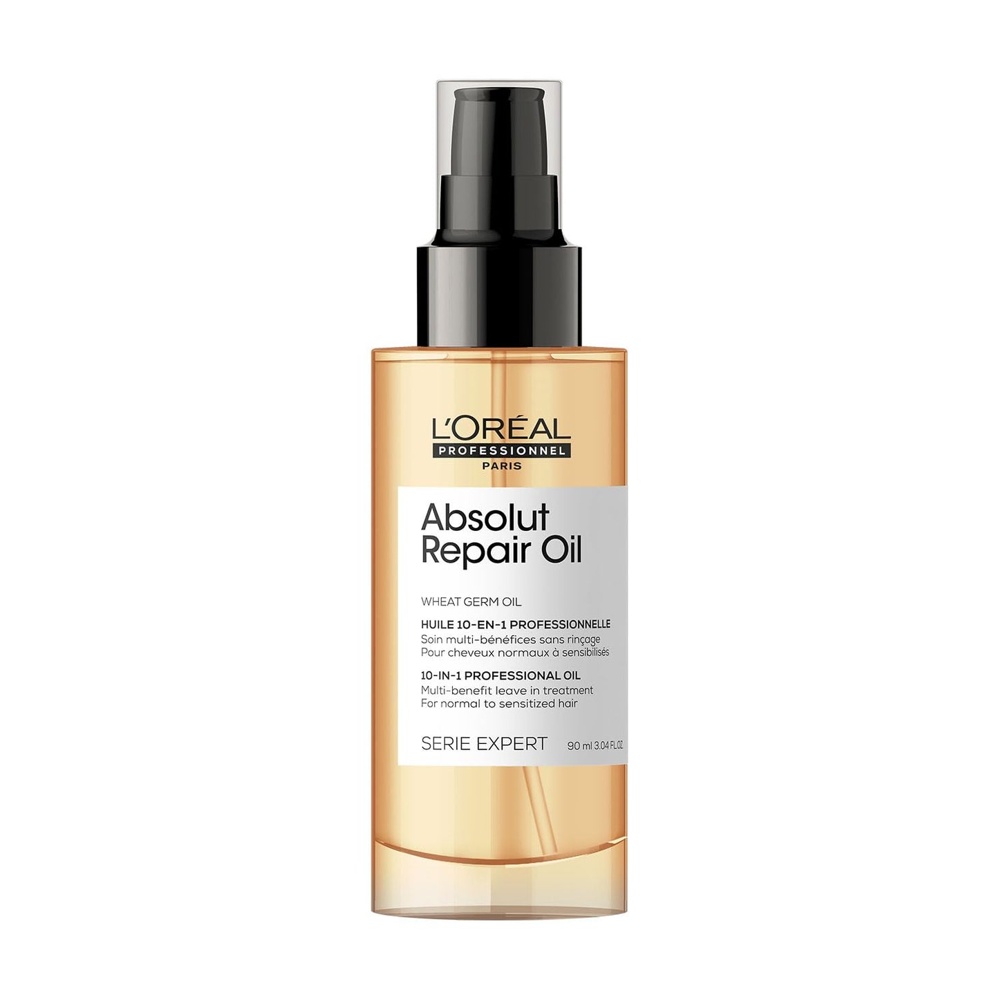 L'Oreal Professionnel Absolut Repair 10-in-1 Multi-Benefit Hair Serum for Dry Frizzy Hair - 90ml | L'Oreal Serum for dry and damaged hair