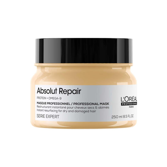 L'Oréal Professionnel Absolut Repair Mask for Dry & Damaged Hair - 250ml  For Men & Women