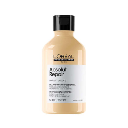 L'Oréal Professionnel Absolut Repair Shampoo for Dry & Damaged Hair - 300ml | For Men & Women