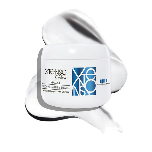 L'Oréal Professionnel Xtenso Care Masque 196g – Anti-Frizz Hair Mask for Smooth, Straightened & Unruly Hair | Pro-Keratin & Incell