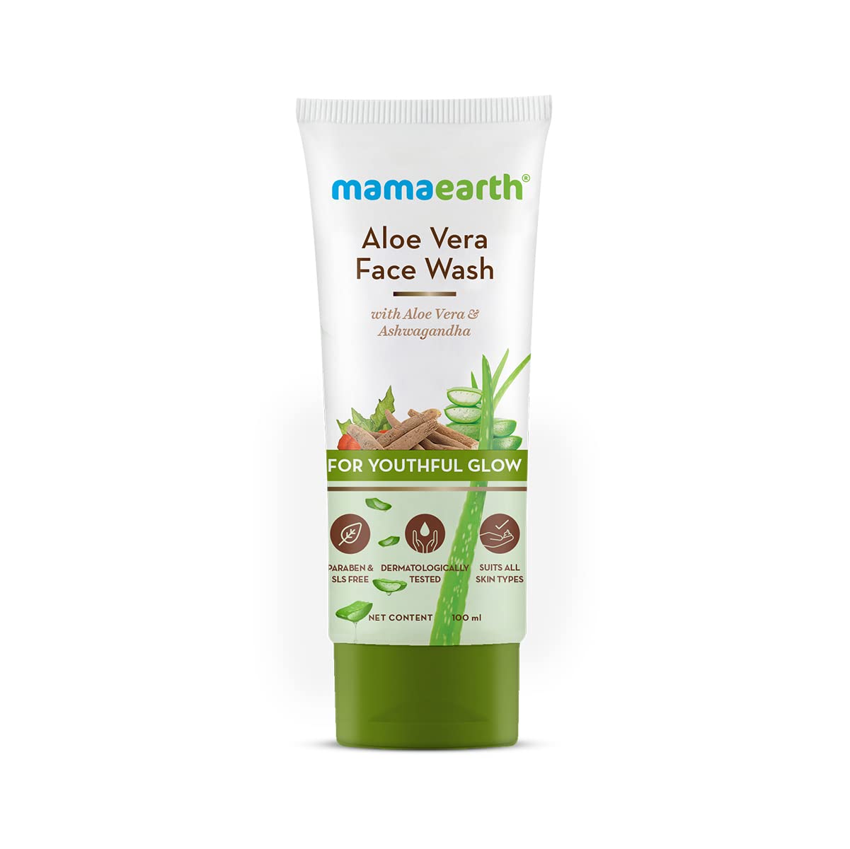 mamaearth aloe vera face wash