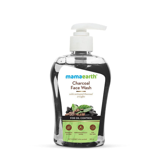 mamaearth charcoal face wash