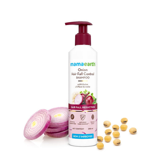 mamaearth onion shampoo