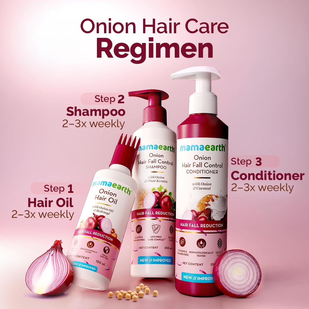 onion oil shampoo for hair growth