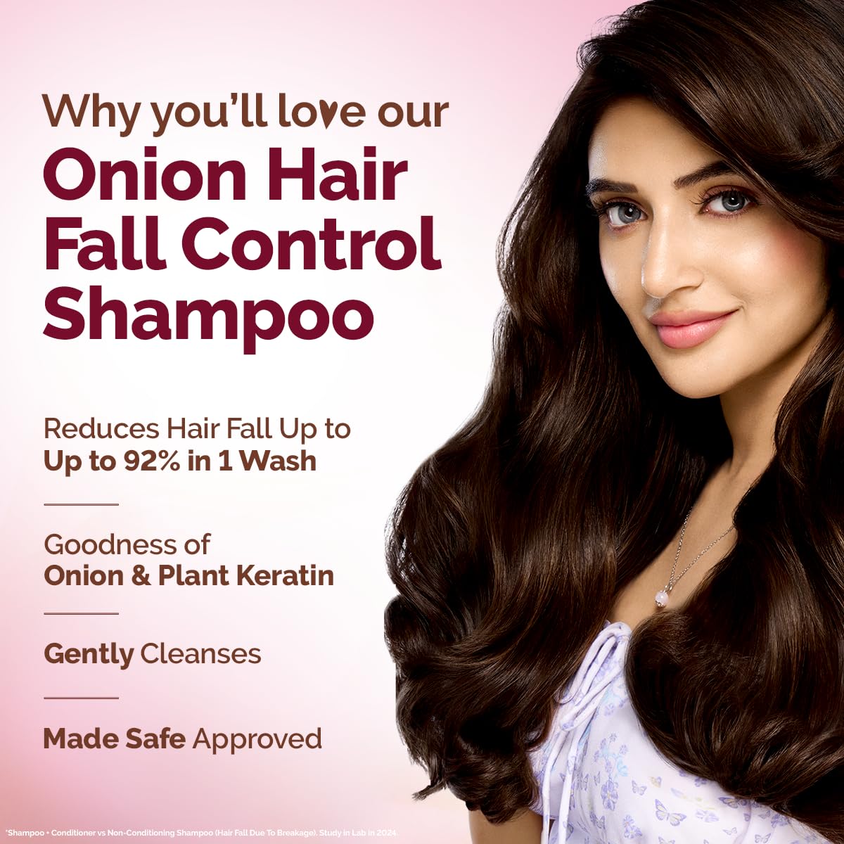 onion shampoo for hair fall control