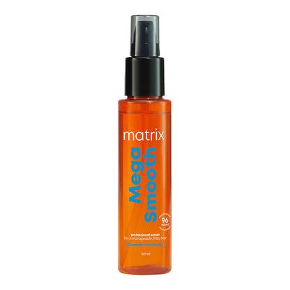 MATRIX Mega Smooth Anti-Frizz Serum with Shea Butter and Ceramides| For All Hair Types | 100ml