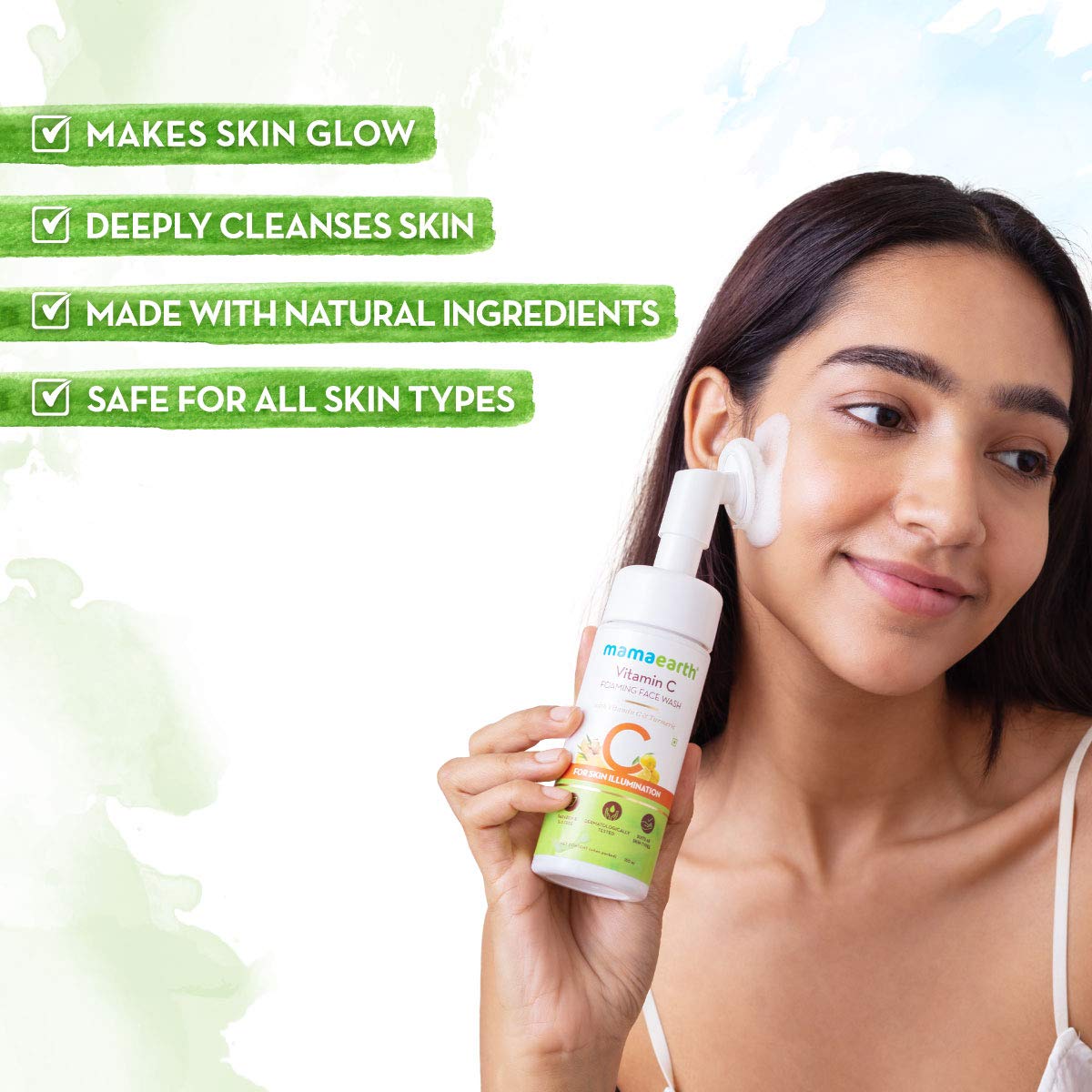 vitamin c turmeric face wash