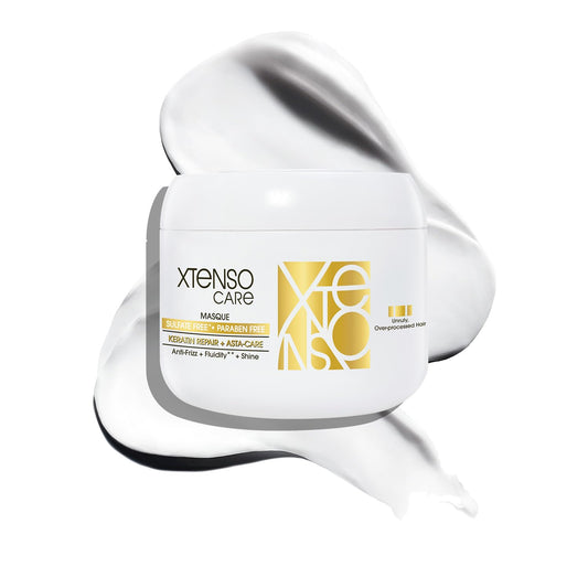 L'Oréal Professionnel Xtenso Care Sulfate-Free Masque – Frizz Control Hair Mask for Soft & Shiny Hair | Keratin Repair & Asta-Care